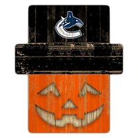 Vancouver Canucks 12" x 12" Jack-O-Lantern Display