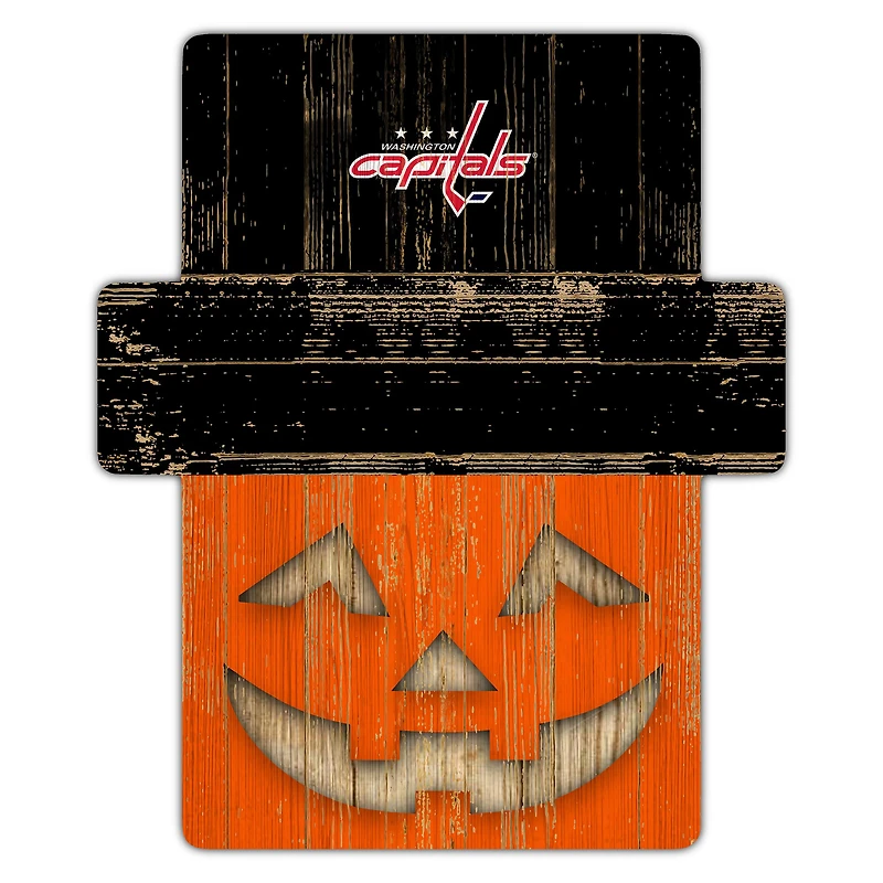 Washington Capitals 12" x 12" Jack-O-Lantern Display