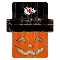 Kansas City Chiefs 12" x 12" Jack-O-Lantern Display