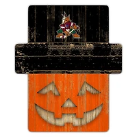 Arizona Coyotes 12" x 12" Jack-O-Lantern Display