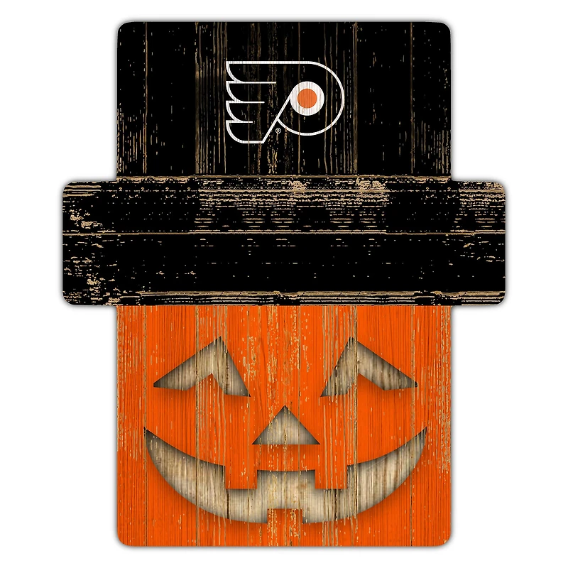 Philadelphia Flyers 12" x 12" Jack-O-Lantern Display