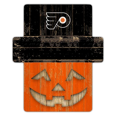 Philadelphia Flyers 12" x 12" Jack-O-Lantern Display