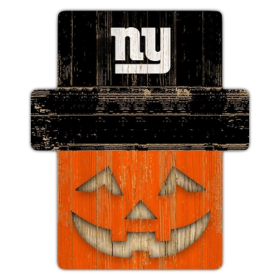 New York Giants 12" x 12" Jack-O-Lantern Display