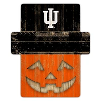 Indiana Hoosiers 12" x 12" Jack-O-Lantern Display