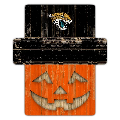 Jacksonville Jaguars 12" x 12" Jack-O-Lantern Display