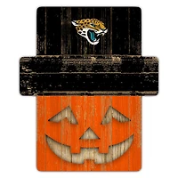 Jacksonville Jaguars 12" x 12" Jack-O-Lantern Display