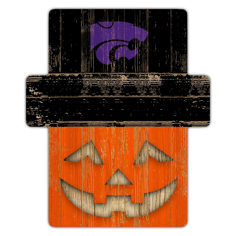 Kansas State Wildcats 12" x 12" Jack-O-Lantern Display