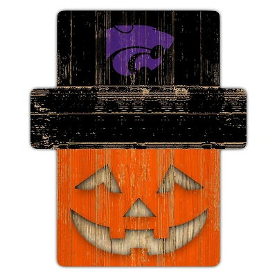 Kansas State Wildcats 12" x 12" Jack-O-Lantern Display