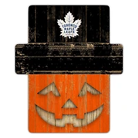 Toronto Maple Leafs 12" x 12" Jack-O-Lantern Display