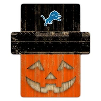 Detroit Lions 12" x 12" Jack-O-Lantern Display