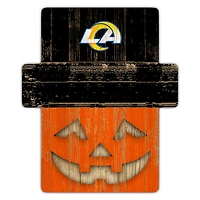 Los Angeles Rams 12" x 12" Jack-O-Lantern Display