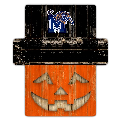 Memphis Tigers 12" x 12" Jack-O-Lantern Display