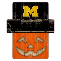 Michigan Wolverines 12" x 12" Jack-O-Lantern Display