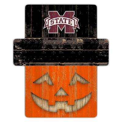 Mississippi State Bulldogs 12" x 12" Jack-O-Lantern Display