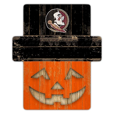 Florida State Seminoles 12" x 12" Jack-O-Lantern Display