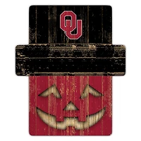 Oklahoma Sooners 12" x 12" Jack-O-Lantern Display