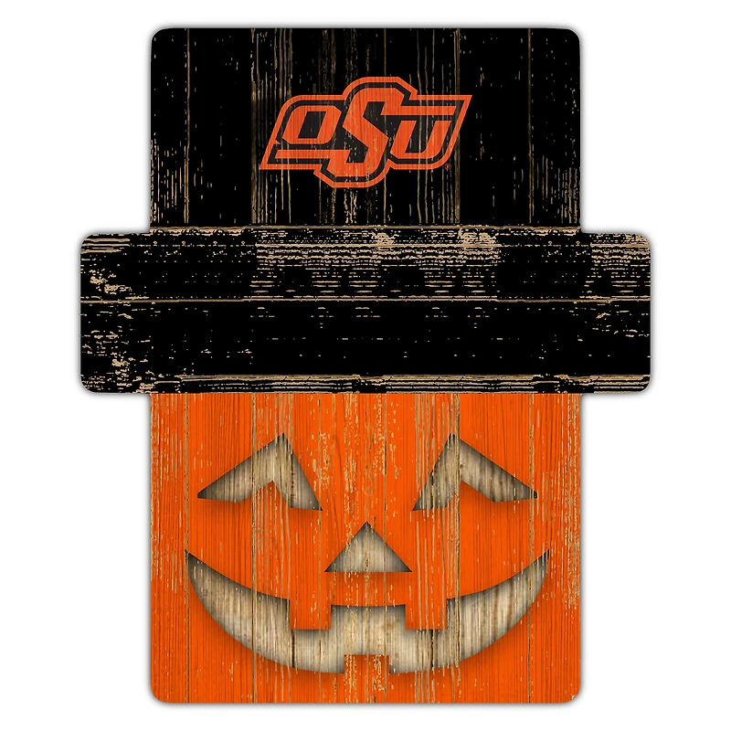 Oklahoma State Cowboys 12" x 12" Jack-O-Lantern Display