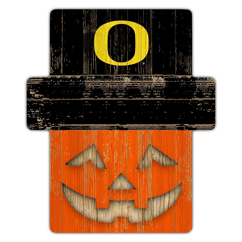 Oregon Ducks 12" x 12" Jack-O-Lantern Display