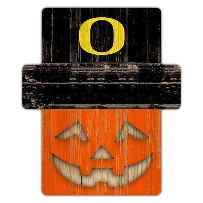 Oregon Ducks 12" x 12" Jack-O-Lantern Display