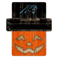 Carolina Panthers 12" x 12" Jack-O-Lantern Display