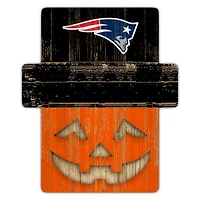 New England Patriots 12" x 12" Jack-O-Lantern Display