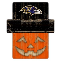 Baltimore Ravens 12" x 12" Jack-O-Lantern Display