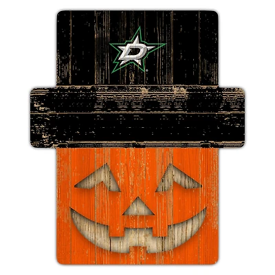 Dallas Stars 12" x 12" Jack-O-Lantern Display