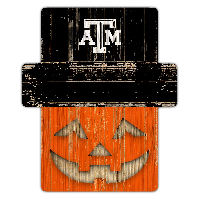 Texas A&M Aggies 12" x 12" Jack-O-Lantern Display