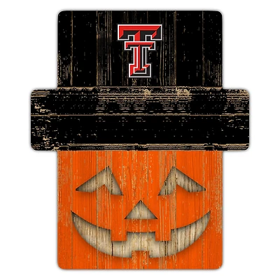 Texas Tech Red Raiders 12" x 12" Jack-O-Lantern Display