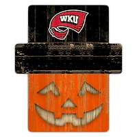 Western Kentucky Hilltoppers 12" x 12" Jack-O-Lantern Display