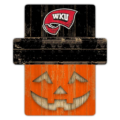 Western Kentucky Hilltoppers 12" x 12" Jack-O-Lantern Display