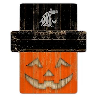 Washington State Cougars 12" x 12" Jack-O-Lantern Display