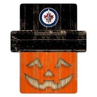 Winnipeg Jets 12" x 12" Jack-O-Lantern Display