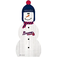 Atlanta Braves 31'' Snowman Leaner