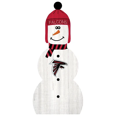 Atlanta Falcons 31'' Snowman Leaner