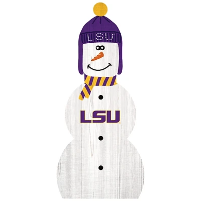 LSU Tigers 31'' Snowman Leaner