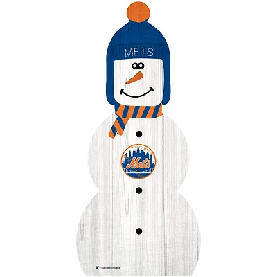 New York Mets 31'' Snowman Leaner
