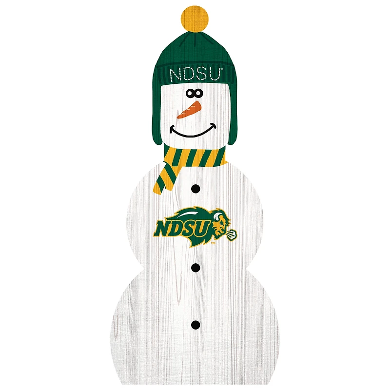 NDSU Bison 31'' Snowman Leaner