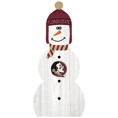 Florida State Seminoles 31'' Snowman Leaner