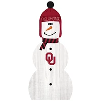Oklahoma Sooners 31'' Snowman Leaner