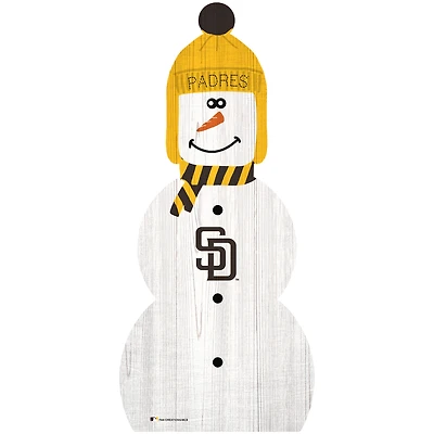 San Diego Padres 31'' Snowman Leaner