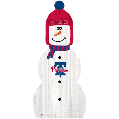 Philadelphia Phillies 31'' Snowman Leaner