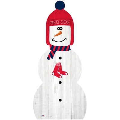 Boston Red Sox 31'' Snowman Leaner