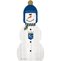 Kansas City Royals 31'' Snowman Leaner