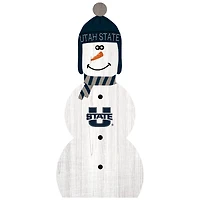 Utah State Aggies 31'' Snowman Leaner