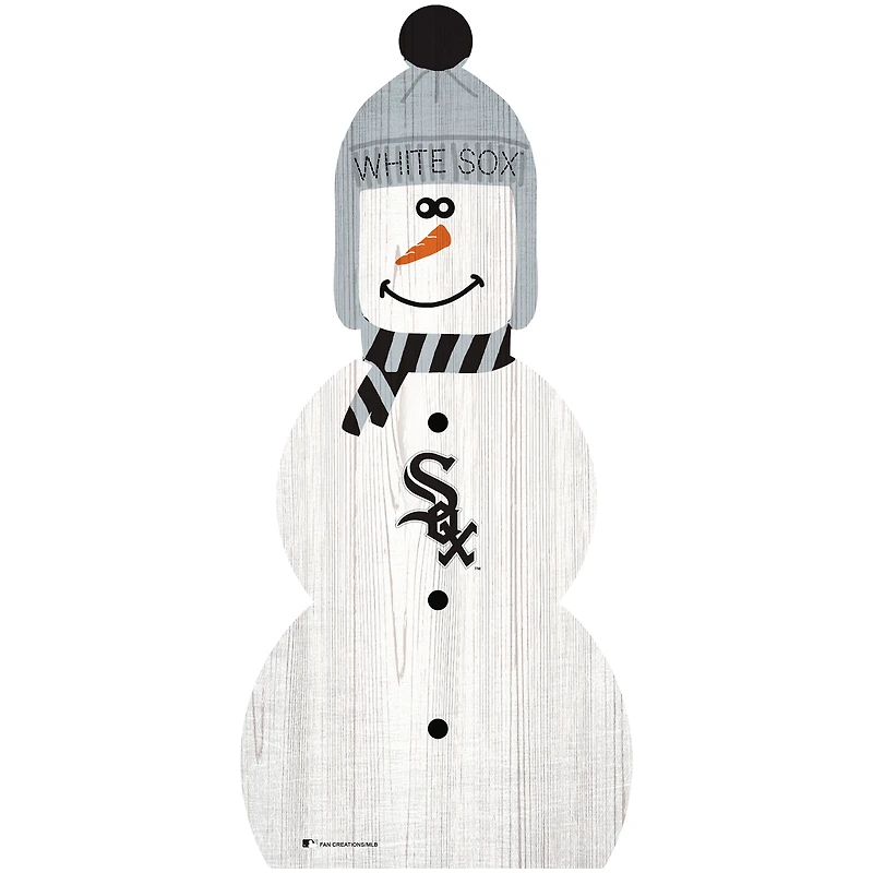 Chicago White Sox 31'' Snowman Leaner