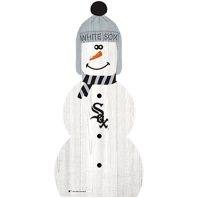Chicago White Sox 31'' Snowman Leaner
