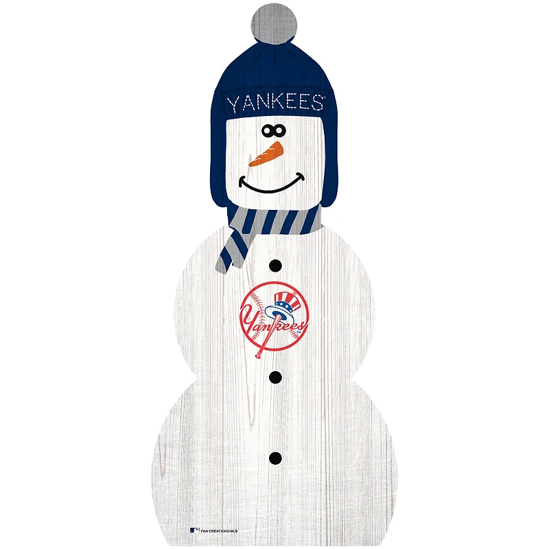 New York Yankees 31'' Snowman Leaner