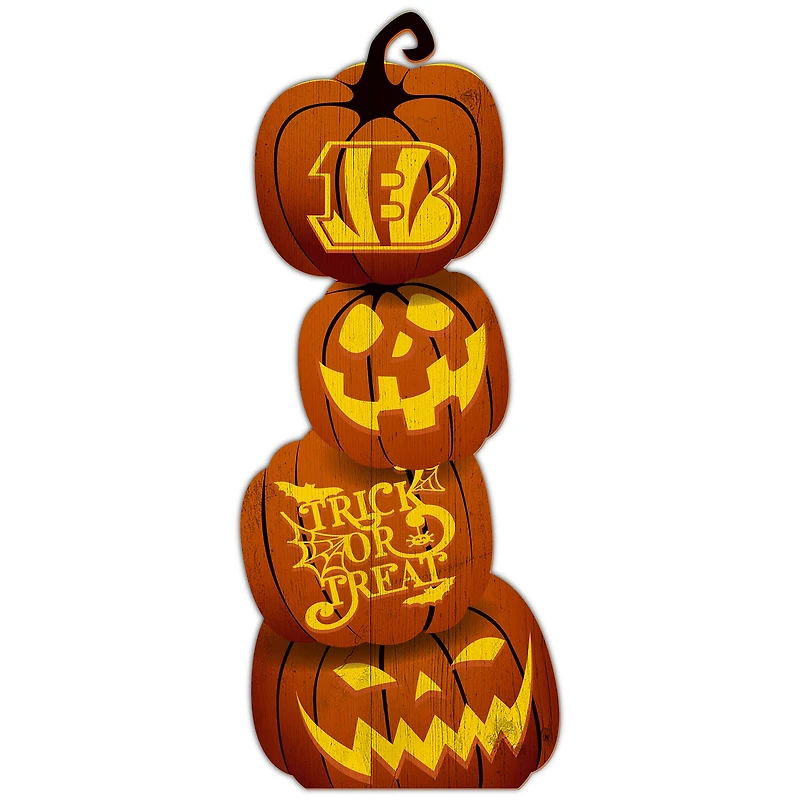 Cincinnati Bengals 31'' Pumpkin Leaner