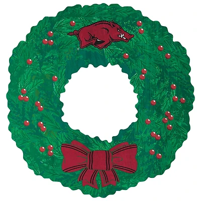 Arkansas Razorbacks 16'' Team Wreath Sign